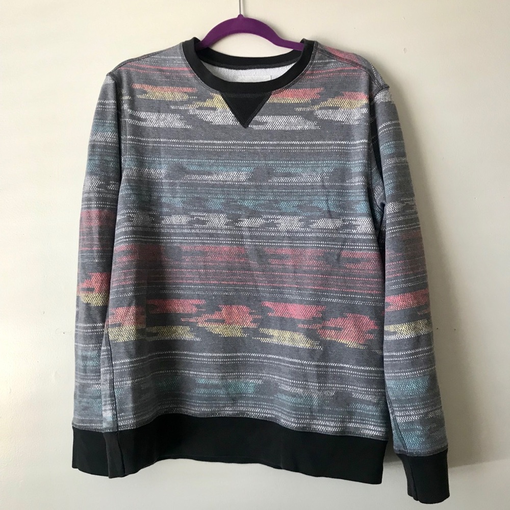 Sol Angeles Ikat Striped Sweater